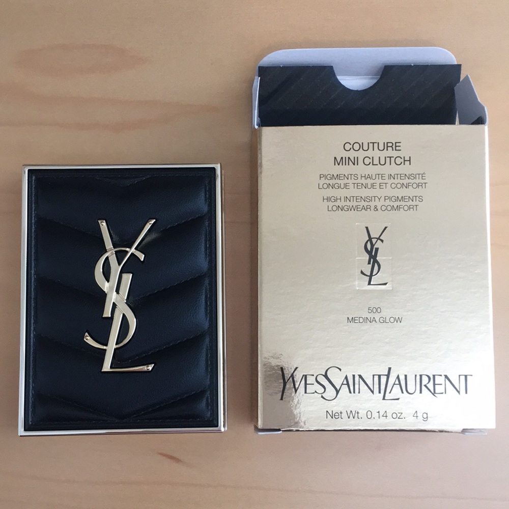 YSL Couture Mini Clutch Eyeshadow Compact w Mirror in Medina Glow 500